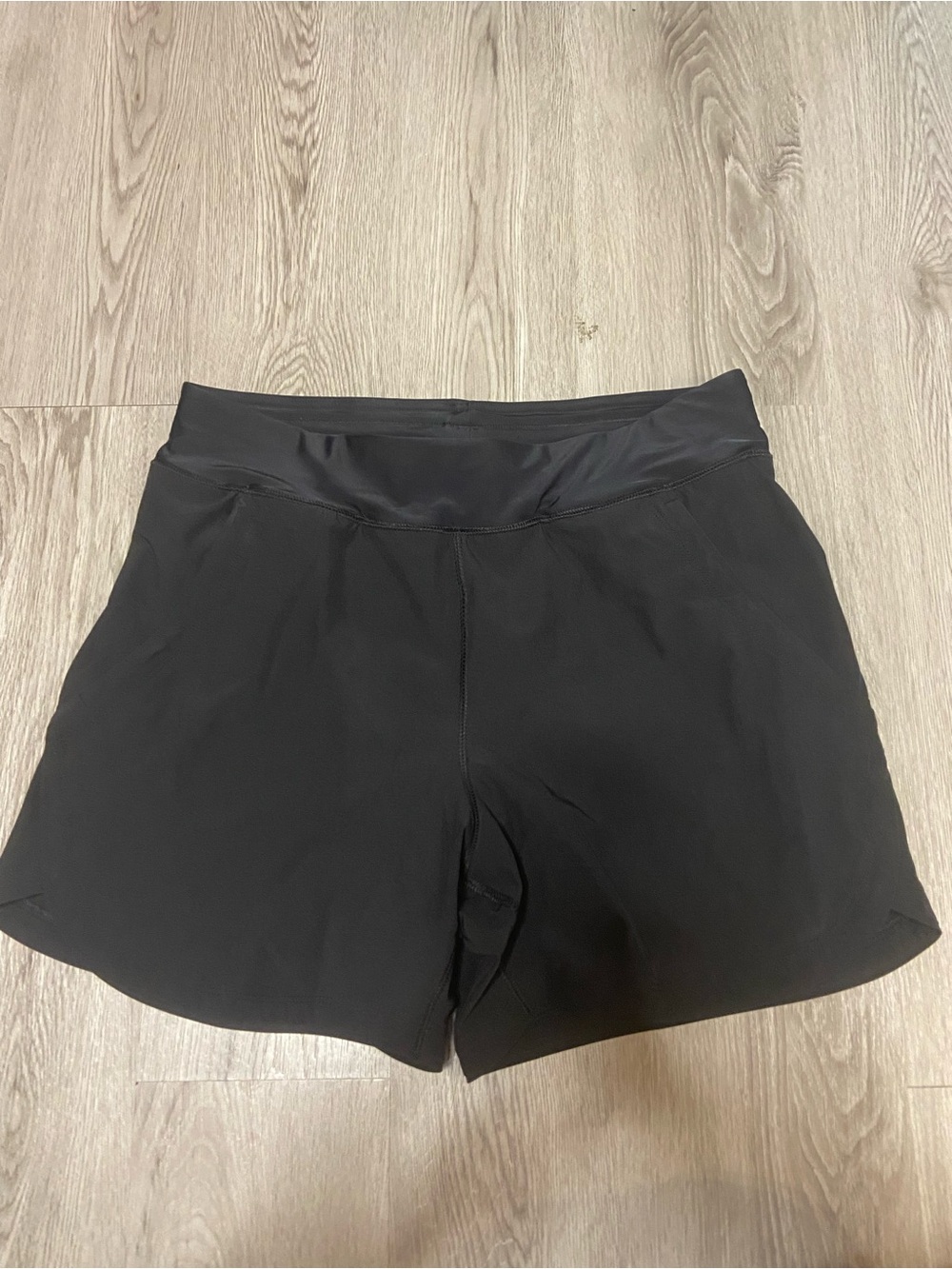 Lands' End Black Women's Athletic Shorts